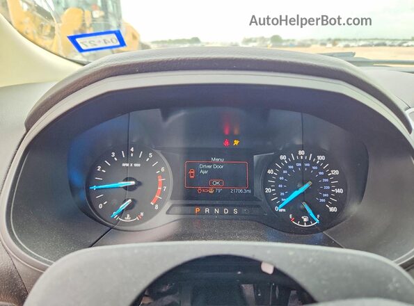 2FMPK3G94LBA26470 2020 FORD EDGE Silver ხელსაწყოთა პანელის ხედი