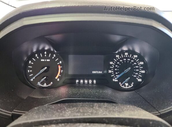 2FMPK3G94LBA92338 2020 FORD EDGE Серый Вид щитка приборов