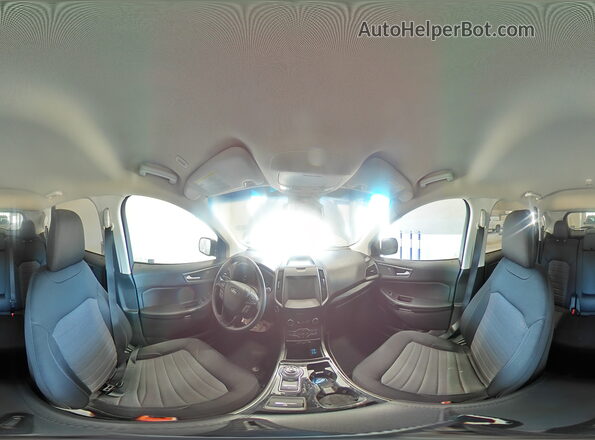 2FMPK3G94LBA92338 2020 FORD EDGE Серый Панорамный вид салона 360°