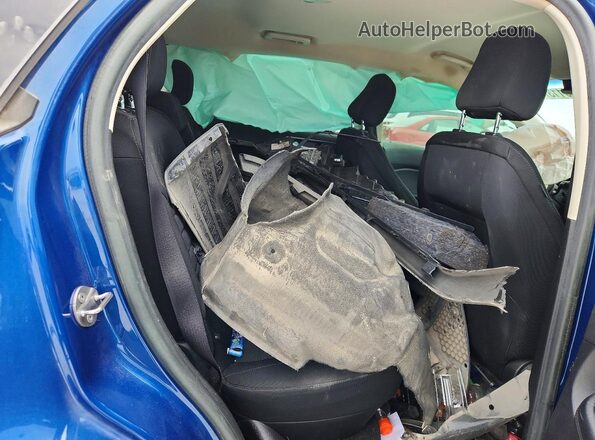 2FMPK3G94LBA93635 2020 FORD EDGE Blue Rear interior view