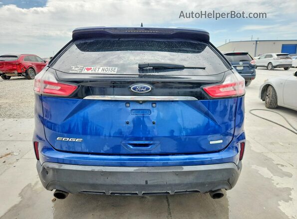 2FMPK3G94LBA93635 2020 FORD EDGE Blue Rear view