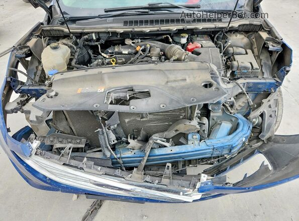 2FMPK3G94LBA93635 2020 FORD EDGE Blue Engine compartment view