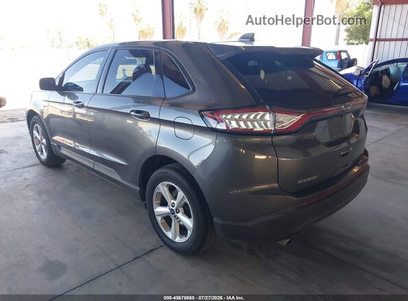 2FMPK3G95GBC37974 2016 FORD EDGE Gray Rear left
