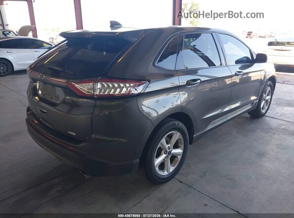 2FMPK3G95GBC37974 2016 FORD EDGE Gray Rear right