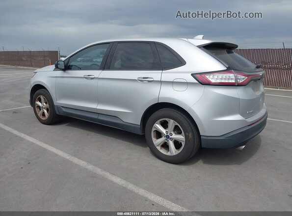 2FMPK3G95HBB11406 2017 FORD EDGE Silver Задня ліва чверть