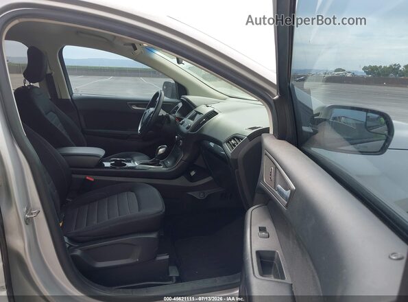 2FMPK3G95HBB11406 2017 FORD EDGE Silver Вид салону спереду