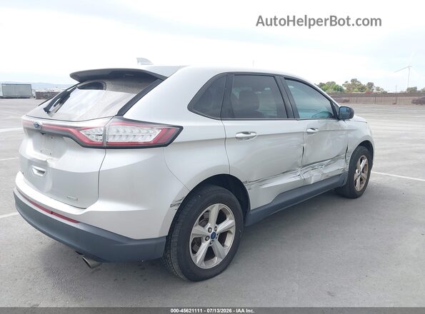 2FMPK3G95HBB11406 2017 FORD EDGE Silver Вид спереду