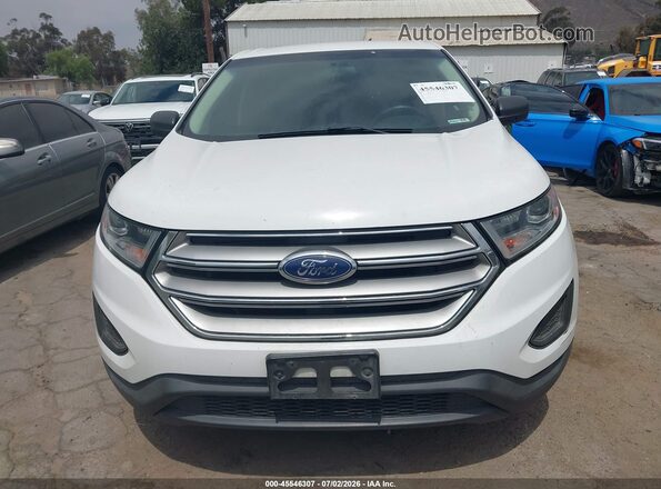 2FMPK3G95HBB82282 2017 FORD EDGE White Front view