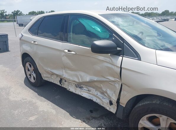 2FMPK3G95JBB23318 2018 FORD EDGE Gold Front view