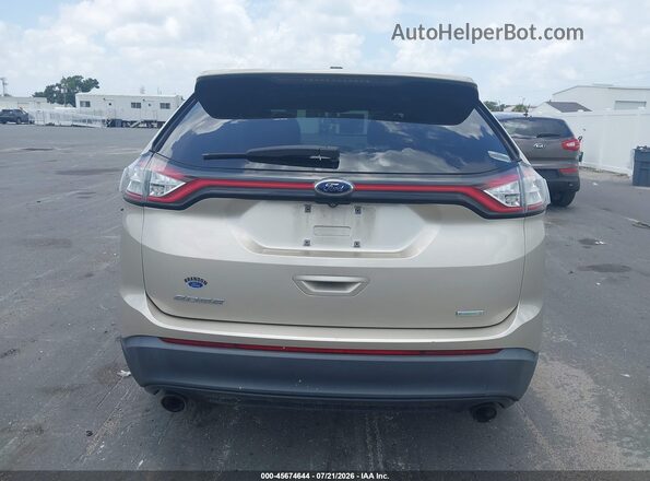 2FMPK3G95JBB23318 2018 FORD EDGE Gold 