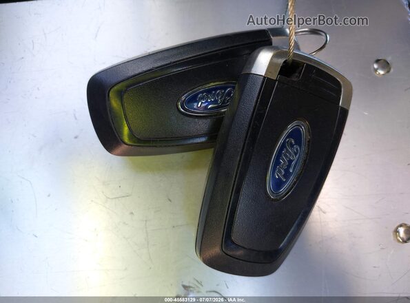 2FMPK3G95JBB73023 2018 FORD EDGE Blue Вид панелі приладів