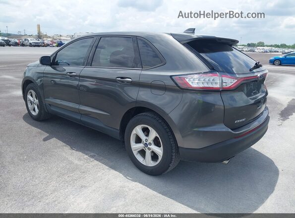 2FMPK3G96JBC38459 2018 FORD EDGE Gray Rear left