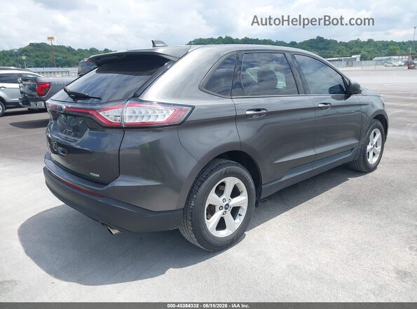2FMPK3G96JBC38459 2018 FORD EDGE Gray Rear right