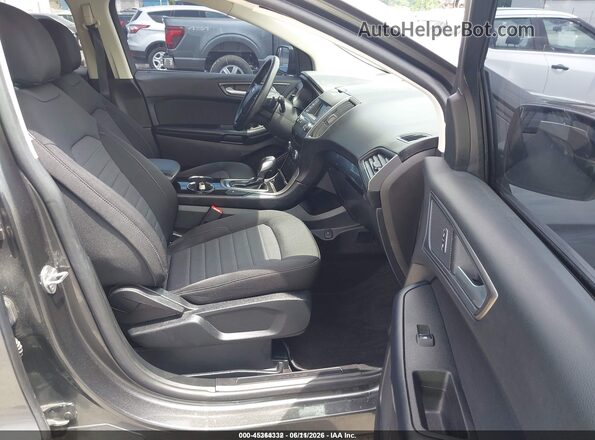 2FMPK3G96JBC38459 2018 FORD EDGE Gray Front interior view
