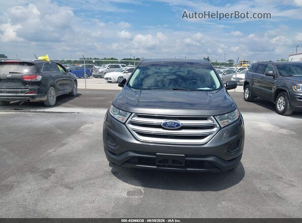 2FMPK3G96JBC38459 2018 FORD EDGE Gray 360 interior view