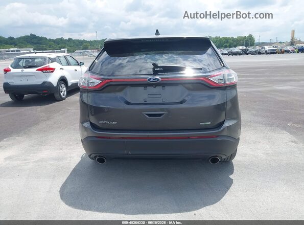 2FMPK3G96JBC38459 2018 FORD EDGE Gray 