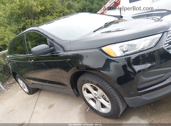 2FMPK3G96KBC50273 2019 FORD EDGE Black Vista interior trasera