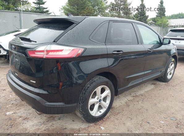 2FMPK3G96KBC50452 2019 FORD EDGE Черный Задняя правая четверть
