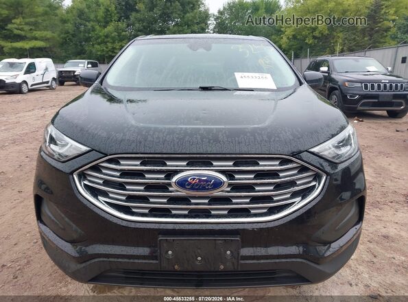 2FMPK3G96KBC50452 2019 FORD EDGE Черный Вид щитка приборов