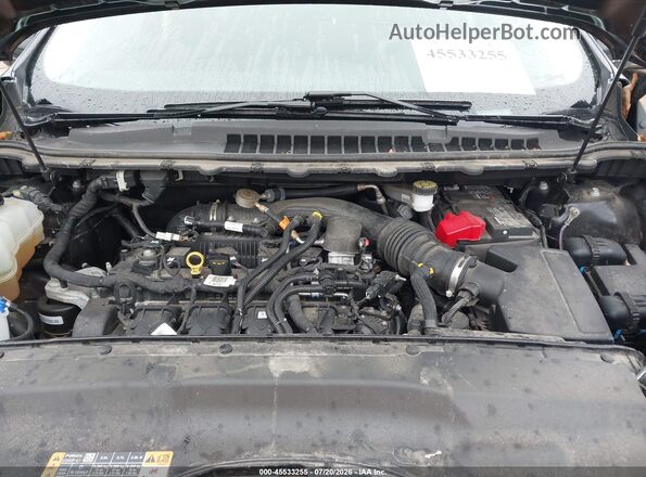 2FMPK3G96KBC50452 2019 FORD EDGE Черный Вид сзади