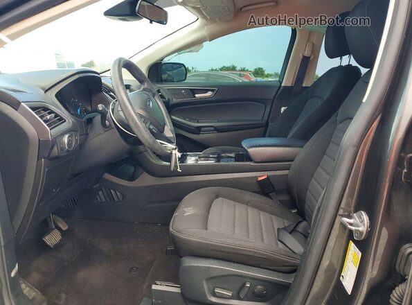 2FMPK3G96LBB42916 2020 FORD EDGE Charcoal Front interior view