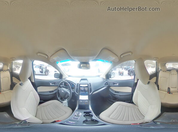2FMPK3G96MBA15648 2021 FORD EDGE White Widok wnętrza 360 stopni