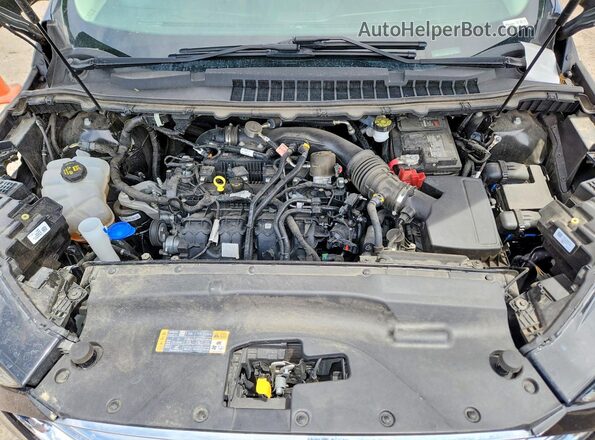 2FMPK3G96MBA22602 2021 FORD EDGE Black ძრავის განყოფილების ხედი