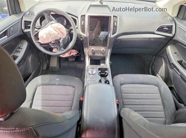 2FMPK3G96MBA22602 2021 FORD EDGE Black წინა პანელის ხედი