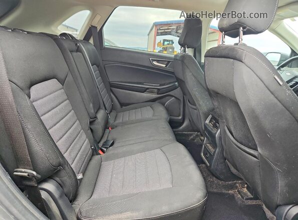 2FMPK3G96MBA62968 2021 FORD EDGE Gray Vista de los asientos traseros