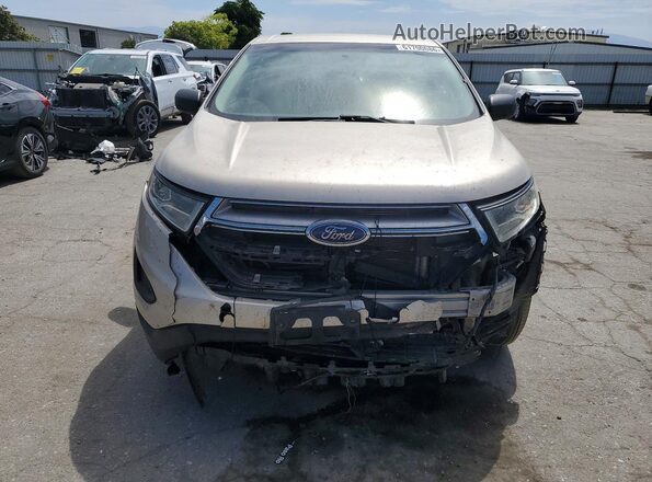 2FMPK3G97HBC55474 2017 FORD EDGE Gold Դիմացի տեսք