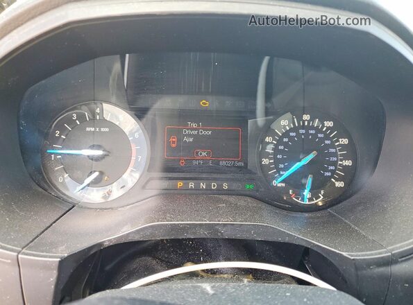 2FMPK3G97HBC55474 2017 FORD EDGE Gold Սարքավորումների վահանակի տեսք
