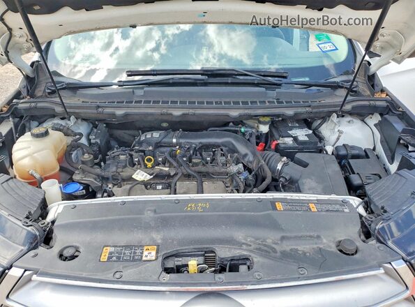 2FMPK3G97JBB51198 2018 FORD EDGE White Vista del compartimento del motor