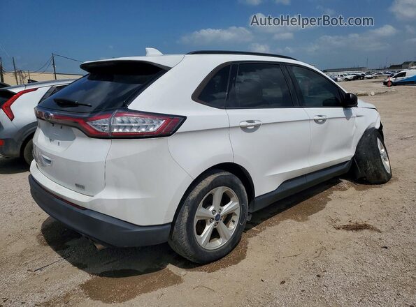 2FMPK3G97JBB51198 2018 FORD EDGE White Trasero derecho