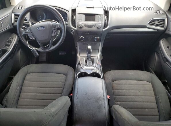 2FMPK3G97JBB51198 2018 FORD EDGE White Vista del salpicadero