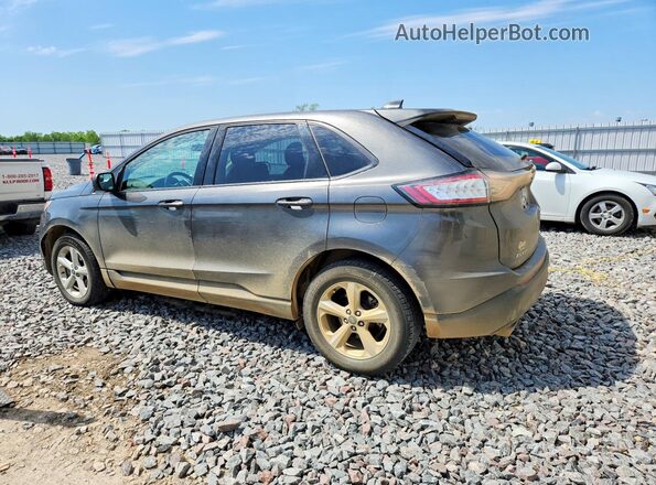 2FMPK3G97JBB70981 2018 FORD EDGE Серый Задняя левая четверть