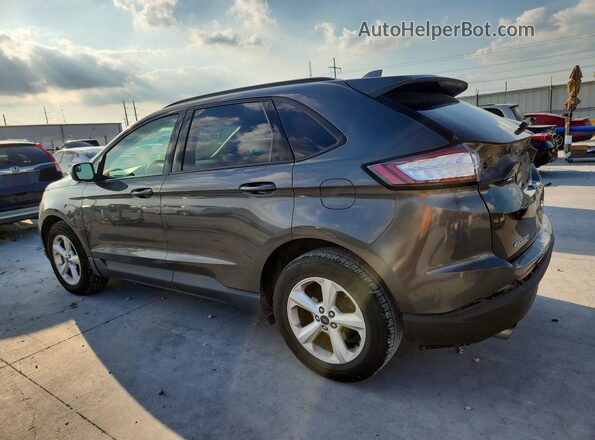 2FMPK3G97JBB79101 2018 FORD EDGE Gray Задня ліва чверть
