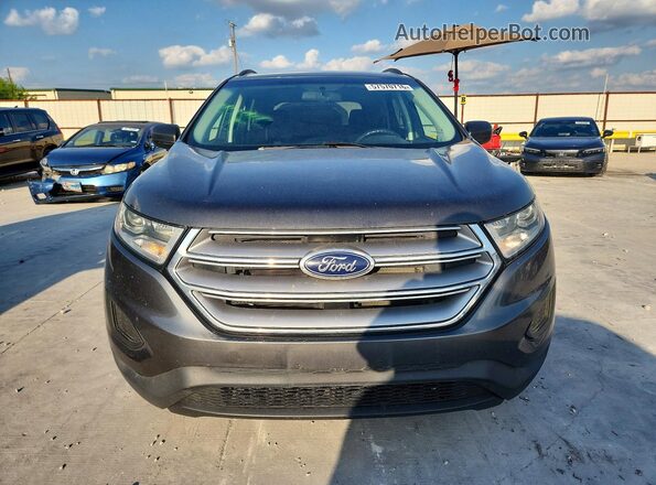 2FMPK3G97JBB79101 2018 FORD EDGE Gray Вид спереду