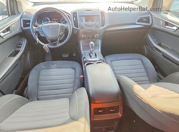 2FMPK3G97JBB79101 2018 FORD EDGE Gray Вид панелі приладів