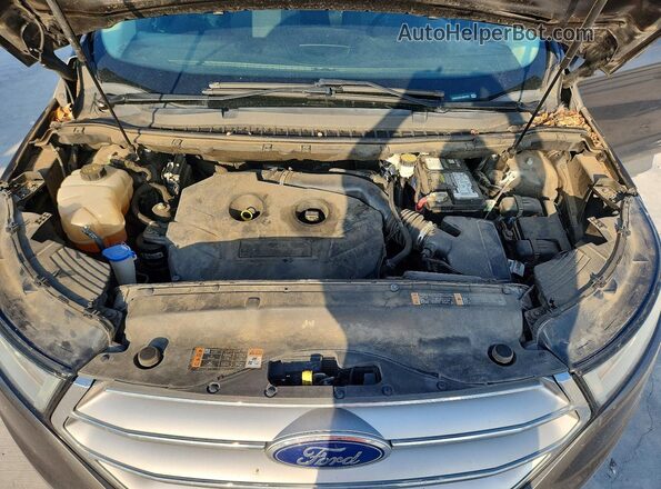 2FMPK3G97JBB79101 2018 FORD EDGE Gray Вид підкапотного простору