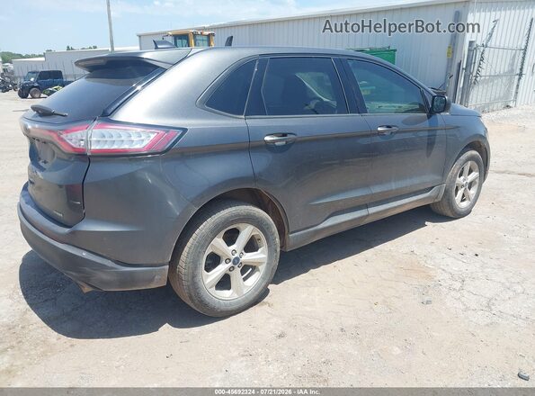 2FMPK3G97JBB85917 2018 FORD EDGE Black Հետևի աջ