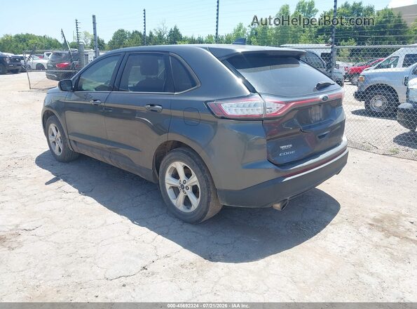 2FMPK3G97JBB85917 2018 FORD EDGE Black Հետևի ձախ
