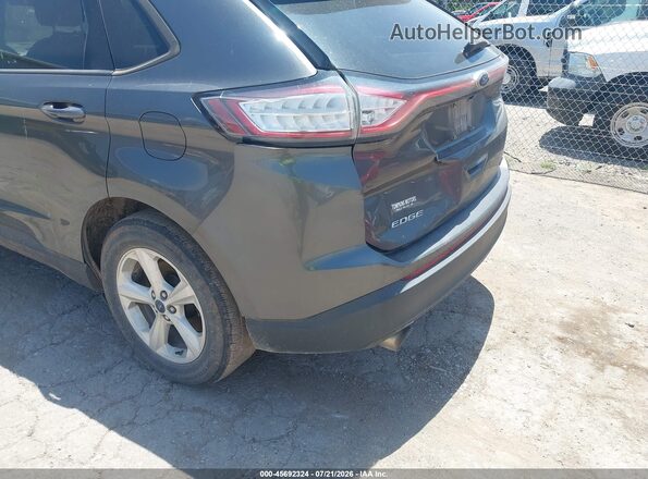 2FMPK3G97JBB85917 2018 FORD EDGE Black Դիմացի տեսք