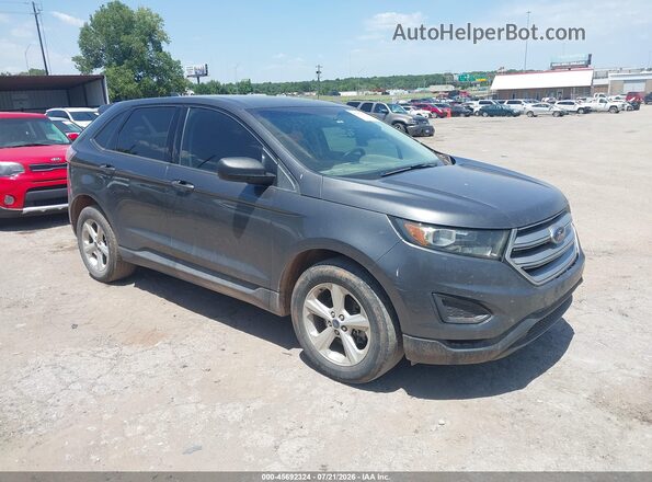2FMPK3G97JBB85917 2018 FORD EDGE Black Սալոնի հետևի տեսք