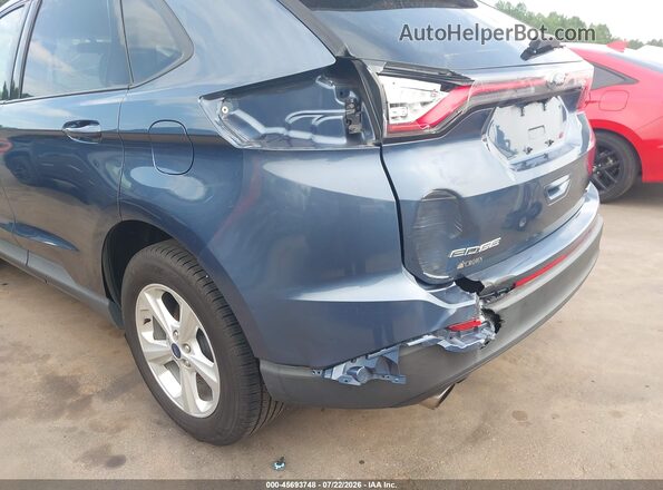 2FMPK3G97JBC61491 2018 FORD EDGE Blue წინა ხედი