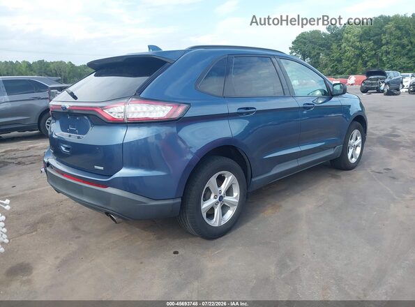 2FMPK3G97JBC61491 2018 FORD EDGE Blue უკანა მარჯვენა