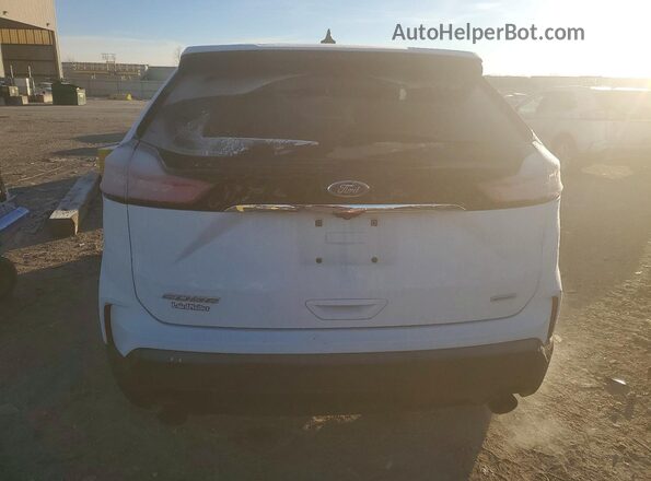 2FMPK3G97KBB25539 2019 FORD EDGE Белый Вид сзади