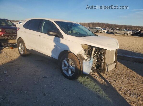 2FMPK3G97KBB25539 2019 FORD EDGE Белый Передняя правая четверть
