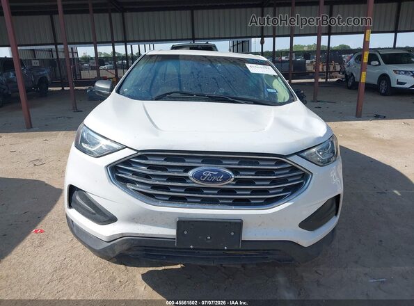 2FMPK3G97KBB79102 2019 FORD EDGE White Առջևի վահանակի տեսք