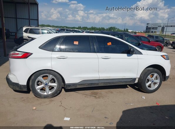 2FMPK3G97KBB79102 2019 FORD EDGE White Սարքավորումների վահանակի տեսք