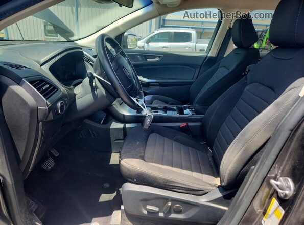 2FMPK3G97LBB59482 2020 FORD EDGE Gray წინა სალონის ხედი